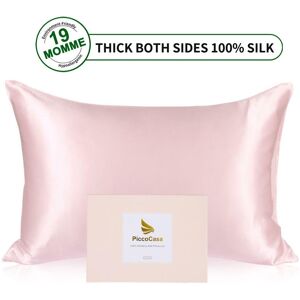 Piccocasa 19 Momme Silk Pillowcase For Hair And Skin Silk Pillow Piccocasa 19 Momme Silk Pillowcase For Hair And Skin Silk Pillow