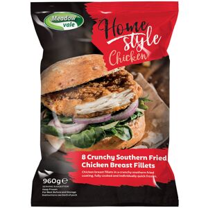 Meadow Vale Frozen Homestyle Southern Fried Chicken Fillets 4x960g ❄ Free... Meadow Vale Frozen Homestyle Southern Fried Chicken Fillets 4x960g ❄ Free...