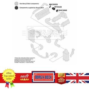 Borg & Beck Charge Air Hose For Audi A4 A6 A8 Allroad Ford Galaxy 1h0145834e Borg & Beck Charge Air Hose For Audi A4 A6 A8 Allroad Ford Galaxy 1h0145834e