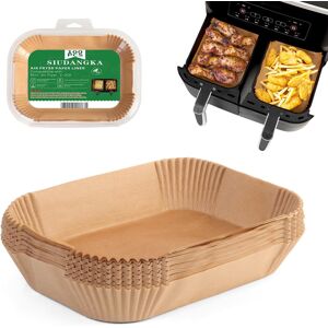 Air Fryer Liners Disposable, 100 Pcs Rectangle Air Fryer Parchment Paper Sheets Air Fryer Liners Disposable, 100 Pcs Rectangle Air Fryer Parchment Paper Sheets