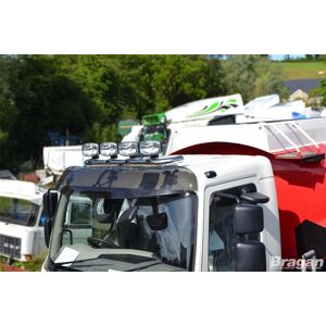 Bragan™ Roof Bar + Spot Lamp Lights For Renault C Range Chrome Stainless Steel Top Truck Bragan™ Roof Bar + Spot Lamp Lights For Renault C Range Chrome Stainless Steel Top Truck