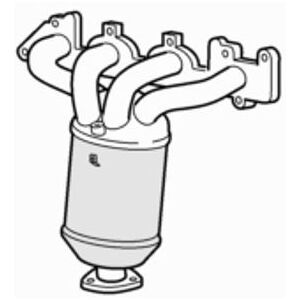 Premium Approved Exhaust Manifold Catalytic Converter For Vauxhall Astra 1.8 (2003-2004) Premium Approved Exhaust Manifold Catalytic Converter For Vauxhall Astra 1.8 (2003-2004)