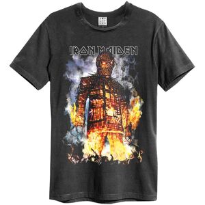 Amplified Unisex Adult The Wicker Man Iron Maiden T-Shirtxs Charcoal Gd191 Amplified Unisex Adult The Wicker Man Iron Maiden T-Shirtxs Charcoal Gd191