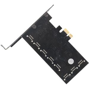 Adapter Card Pcie 1x To 16 Port Sata3.0 6gbps Multi Port Hard Disk Adapter C New Adapter Card Pcie 1x To 16 Port Sata3.0 6gbps Multi Port Hard Disk Adapter C New