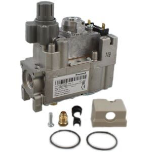 Honeywell Compact Gas Valve V4600c1086u Grey Push Button / Replaces V4600c1029 Honeywell Compact Gas Valve V4600c1086u Grey Push Button / Replaces V4600c1029