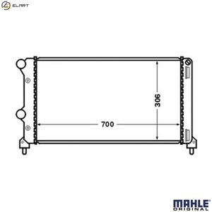 Mahle Radiator Engine Cooling Cr 1448 000s For Fiat Doblo/mpv/monocab/box/body/mpv Mahle Radiator Engine Cooling Cr 1448 000s For Fiat Doblo/mpv/monocab/box/body/mpv