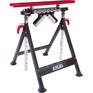 Excel Metal Roller 4 In 1 Multi Telescopic Folding Stand Workbench Table, 31211 Excel Metal Roller 4 In 1 Multi Telescopic Folding Stand Workbench Table, 31211