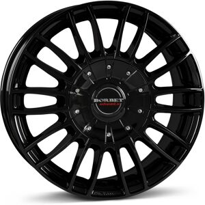 Borbet CW3 Black Glossy 7.5x18 ET 50 Alloy Wheel - Car Accessory Borbet CW3 Black Glossy 7.5x18 ET 50 Alloy Wheel - Car Accessory