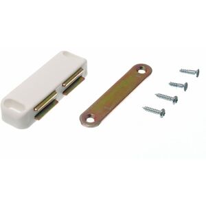 100 X Door Cupboard Magnetic Catch Large Single Plate Onestopdiy New 100 X Door Cupboard Magnetic Catch Large Single Plate Onestopdiy New