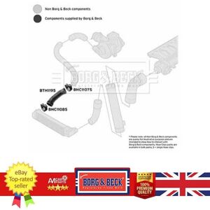 Charge Air Hose For Bmw 5 98-03 11612249669 Borg & Beck Bth1195 Charge Air Hose For Bmw 5 98-03 11612249669 Borg & Beck Bth1195