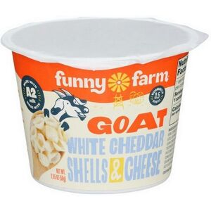 Funny Farm Goat White Cheddar Macaroni And Cheese 2.05 Oz(Case Of Funny Farm Goat White Cheddar Macaroni And Cheese 2.05 Oz(Case Of