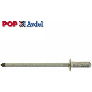 500 X Pop® Avdel Avex Rivets Aluminium S/flange 4.8 X 19 Mm (3/16" X 3/4") - Pr6 500 X Pop® Avdel Avex Rivets Aluminium S/flange 4.8 X 19 Mm (3/16" X 3/4") - Pr6