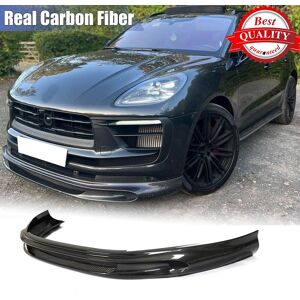 Speed_turning For Porsche Macan Suv 2022-2024 Real Carbon Fiber Front Bumper Lip Chin Spoiler Speed_turning For Porsche Macan Suv 2022-2024 Real Carbon Fiber Front Bumper Lip Chin Spoiler