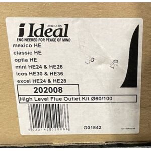Ideal Classic Mexico Mini Optia He Boiler High Level Flue Outlet Kit 202008 Bnib Ideal Classic Mexico Mini Optia He Boiler High Level Flue Outlet Kit 202008 Bnib