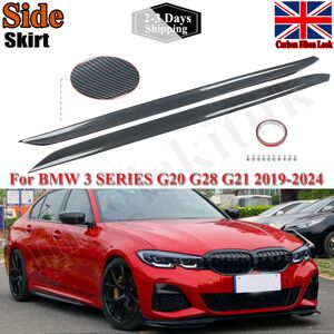 Magickit For Bmw 3 Series G20 G21 G28 M Performance Carbon Fibre Look Side Skirts 2018+ Magickit For Bmw 3 Series G20 G21 G28 M Performance Carbon Fibre Look Side Skirts 2018+