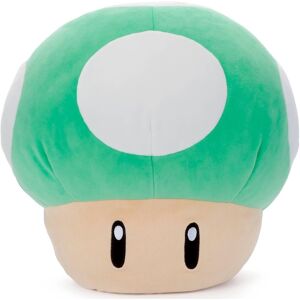 Takara Tomy Arts Super Mario Soft Plush Toy - Mocchi Game Style 1up Mushroom Takara Tomy Arts Super Mario Soft Plush Toy - Mocchi Game Style 1up Mushroom