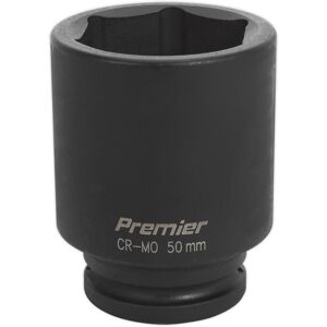 Impact Socket 50mm Deep 3/4"Sq Drive - Sealey Is3450d New Impact Socket 50mm Deep 3/4"Sq Drive - Sealey Is3450d New