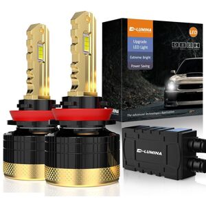 D-Lumina H8 Led Headlight Upgrade Bulbs, 120w 12000lm 6500k White Canbus Led D-Lumina H8 Led Headlight Upgrade Bulbs, 120w 12000lm 6500k White Canbus Led
