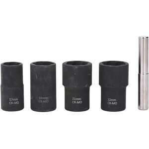 5pcs Bolt Extractor Kit 1/2in Drive Impact Lug Nut Remover Tool Tool 5pcs Bolt Extractor Kit 1/2in Drive Impact Lug Nut Remover Tool Tool