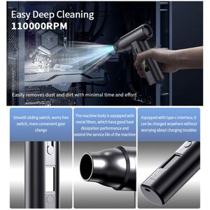 1-Compressed Air Duster 4000mah Rechargeable Cordless Dust Blower Portable iyjm 1-Compressed Air Duster 4000mah Rechargeable Cordless Dust Blower Portable iyjm