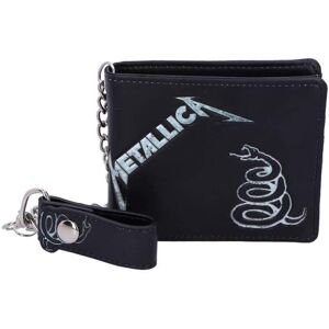 Nemesis Now Officially Licensed Metallica Black Album Wallet With Chain,11cm 11c Nemesis Now Officially Licensed Metallica Black Album Wallet With Chain,11cm 11c