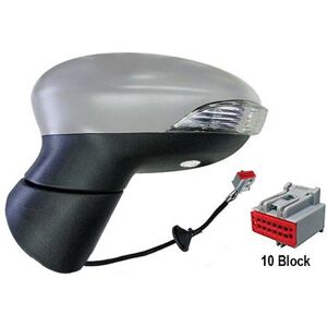 Iparlux Complete Mirror Left Electric Aspheric Thermal Primed Flashing Light Ground Iparlux Complete Mirror Left Electric Aspheric Thermal Primed Flashing Light Ground