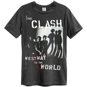 Amplified Unisex Adult Westway To The World The Clash T-Shirxs Charcoal Gd823 Amplified Unisex Adult Westway To The World The Clash T-Shirxs Charcoal Gd823