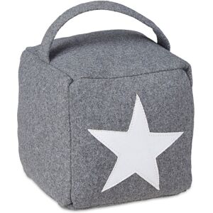 Relaxdays Star Door Stop Heavyweight Modern Design Star Door Stopper Fabric Door Wedge Relaxdays Star Door Stop Heavyweight Modern Design Star Door Stopper Fabric Door Wedge
