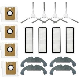 3x(16pcs Replacement Spare Parts For Bot D9 Plus Rld11gd Robot Vacuum Side6427 3x(16pcs Replacement Spare Parts For Bot D9 Plus Rld11gd Robot Vacuum Side6427