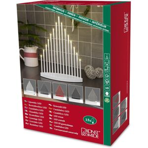 Konstsmide Christmas Lights/modern Welcome Light/white Metal/indoor Use (Ip20)/ Konstsmide Christmas Lights/modern Welcome Light/white Metal/indoor Use (Ip20)/