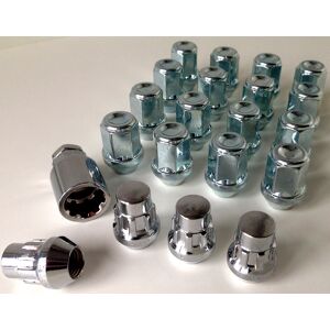 Bimecc Set Of 20 X M12 X 1.5 19mm Hex Taper Wheel Nuts Inc Locking Lock For Volvo Bimecc Set Of 20 X M12 X 1.5 19mm Hex Taper Wheel Nuts Inc Locking Lock For Volvo