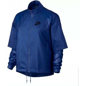 Women'S Nike Nsw Sportswear Woven Jacket Sz S Blue Black New 804542 480 Women'S Nike Nsw Sportswear Woven Jacket Sz S Blue Black New 804542 480