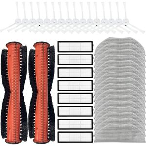 Sodial 3x(Mop Cloth Rag Side Brush Hepa For Robot Vacuum S10t -Winding Sweeping1295 Sodial 3x(Mop Cloth Rag Side Brush Hepa For Robot Vacuum S10t -Winding Sweeping1295