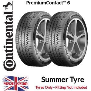 Continental 215/55/r18 Tyres X2 215 55 18 95h Premium Contact 6 Summer Ba 71db Continental 215/55/r18 Tyres X2 215 55 18 95h Premium Contact 6 Summer Ba 71db