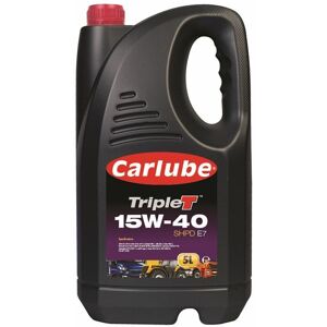 Carlube Triple T 15w-40 Engine Oil Shpd E7 - 5l X 4 Carlube Triple T 15w-40 Engine Oil Shpd E7 - 5l X 4