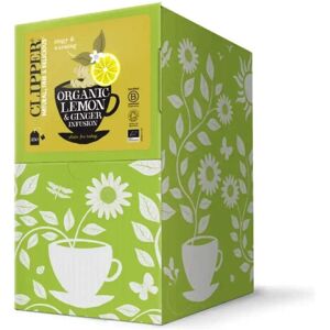 Clipper Organic Infusion Lemon & Ginger 250 Envelopes Clipper Organic Infusion Lemon & Ginger 250 Envelopes