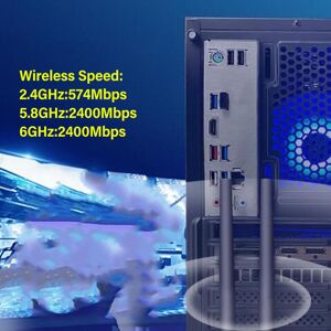 Ax210 Pcie Wifi Card 5374mbps 2.4g 5.8g 6g 3 Bands Wireless Wifi 6 Card With Bt Ax210 Pcie Wifi Card 5374mbps 2.4g 5.8g 6g 3 Bands Wireless Wifi 6 Card With Bt