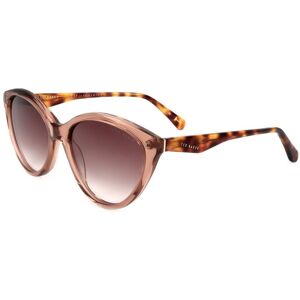 Ted Baker Tb1735 100 Gloss Crystal Warm Light Brown 56/17/140 Woman Sunglasses Ted Baker Tb1735 100 Gloss Crystal Warm Light Brown 56/17/140 Woman Sunglasses