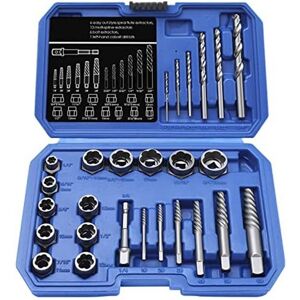 Sodial 1x(Screws & Bolts Extractor Set Drill Bit With Hex Adapter, Out Broken Lug 4551 Sodial 1x(Screws & Bolts Extractor Set Drill Bit With Hex Adapter, Out Broken Lug 4551