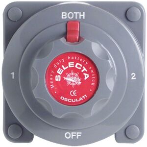 Selecta Battery Switch - 1 Pc Osculati - 14.920.00 - 1492000 Selecta Battery Switch - 1 Pc Osculati - 14.920.00 - 1492000
