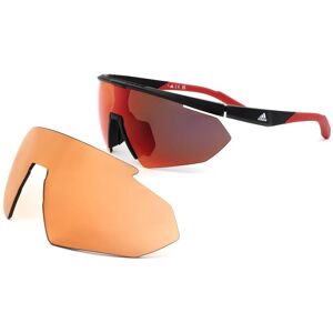 adidas Sport Sp0015 01l Shiny Black 0/0/140 Man Sunglasses adidas Sport Sp0015 01l Shiny Black 0/0/140 Man Sunglasses