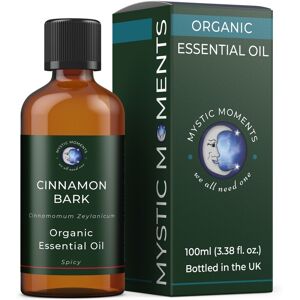 Mystic Moments Cinnamon Bark Organic Essential Oil - 100ml Mystic Moments Cinnamon Bark Organic Essential Oil - 100ml