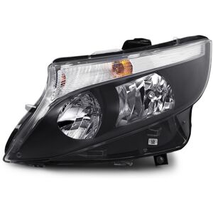 Mercedes-Benz Vito 16- Drl Black Headlight Headlamp Left Passenger N/s Oem Hella Mercedes-Benz Vito 16- Drl Black Headlight Headlamp Left Passenger N/s Oem Hella