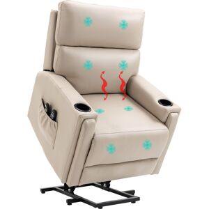 Homcom Lift Chair For Living Room, Recliner Chair With Vibration Massage, Heat Homcom Lift Chair For Living Room, Recliner Chair With Vibration Massage, Heat