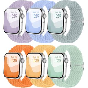 Skins 6 Pack Braided Strap Compatible With Apple Watch Straps 41mm 45mm 46mm 49mm 44mm Skins 6 Pack Braided Strap Compatible With Apple Watch Straps 41mm 45mm 46mm 49mm 44mm