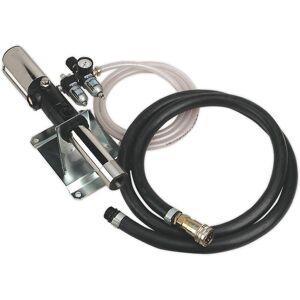 Thatcable Air Powered Pump Away Station - 2m Flexible Air Hose - Air Operated Oil Pump Thatcable Air Powered Pump Away Station - 2m Flexible Air Hose - Air Operated Oil Pump