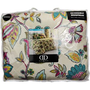 dreams & Drapes Dreams & Drapes - Marinelli - Easy Care Bedspread - 229cm X 195cm Teal dreams & Drapes Dreams & Drapes - Marinelli - Easy Care Bedspread - 229cm X 195cm Teal
