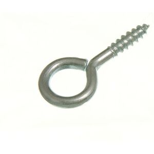 Onestopdiy New 5,000 X Frame Screw In Eye Closed Hook Hangers 19mm X 1.85mm Np Steel - Ones Onestopdiy New 5,000 X Frame Screw In Eye Closed Hook Hangers 19mm X 1.85mm Np Steel - Ones
