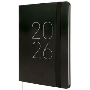 Diary Finocam Flexi Black A5 14,8 X 21 Cm 2026 Diary Finocam Flexi Black A5 14,8 X 21 Cm 2026