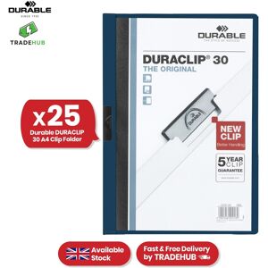 Durable A4 Clip Folder Midnight Blue Pvc Presentation File, 30 Sheet Clip File For Home Durable A4 Clip Folder Midnight Blue Pvc Presentation File, 30 Sheet Clip File For Home